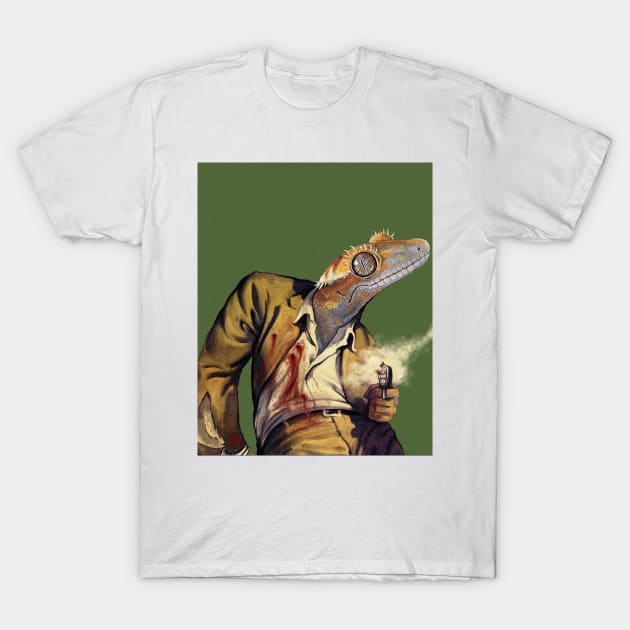 Lizardman T-Shirt by HELLINISMOS